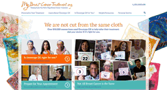 Desktop Screenshot of mybreastcancertreatment.org